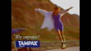 UK Tampax Advert  New Tampax Compak 1994 [upl. by Jodie]