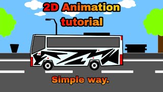 2D Animation TutorialTupitube deskSimple way [upl. by Erehpotsirhc]