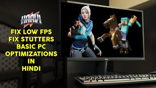 Basic Windows Optimization For High Fps In Hindi  No Lag amp More Fps  haavifps [upl. by Adnahc787]