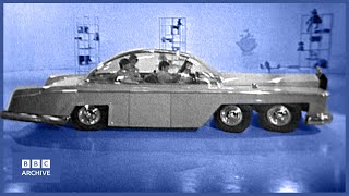 1968 THUNDERBIRD FAB 1 in the Blue Peter studio  Retro Transport  BBC Archive [upl. by Eceeryt938]