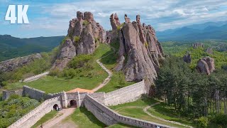 Belogradchik Rocks FPV drone at the ancient fortress  Bulgaria [upl. by Ateekram]