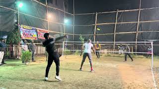 Outdoor Badminton Match Utpal amp Sandipan Vs Cho amp Utsab shuttlershubho outdoorbadmintonmatch [upl. by Llij]