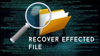 Recover Virus Ransomware Effected Files [upl. by Kacerek916]