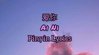 王心凌 Cyndi Wang  爱你 Ai Ni  Yêu Bạn Tiktok Pinyin Lyrics [upl. by Frick742]