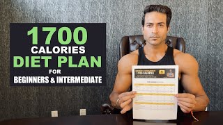 1700 Calories DIET PLAN Fat Loss  Weight Loss for Beginners amp Intermediate by Guru Mann [upl. by Rockwell]