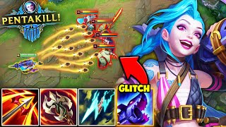 JINX BUT MY ROCKETS SPLASH 3 TIMES AND LOOKS LIKE A GLITCH PENTAKILL [upl. by Hartwell]