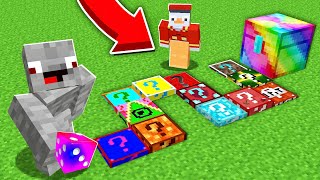 Ich ziehe nur Shade mit dem Würfel Troll🎲 Minecraft LUCKY BLOCK MONOPOLY [upl. by Dahij]