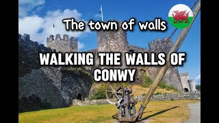 THE TOWN OF WALLS  Conwy wales medievalarchitecture castle conwy [upl. by Camille343]