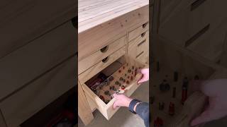 Simple Workbench with 2x4’s and Wood Drawer Slides woodworking [upl. by Andromeda]