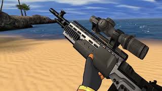 VRChat Mk14 EBR Battle Rifle  Showcase [upl. by Llerrehs569]