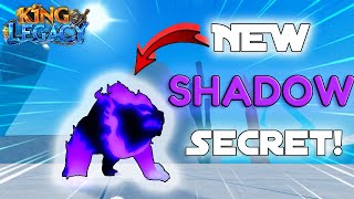 NEW Shadow SECRET TRANSFORMATION 🎩🃏  King Legacy Update 7 [upl. by Hagai]