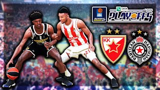 CRVENA ZVEZDA vs PARTIZAN  ABA LIGA FINALE VECITI DERBI [upl. by Airtemak]