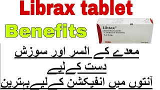 Librax tablet used for in urdu  How to use  side effects  Librax tablet review [upl. by Finzer]