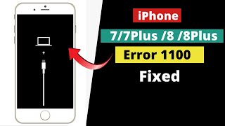 How to Fix iTunes Error 1100 while restoring iPhone 2022 [upl. by Ahse]