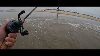 Shore fishing for Corvina and Halibut in Ensenada Mexico [upl. by Ojela]