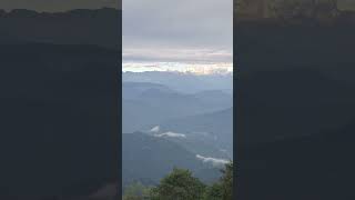 Kangchenjunga view viralvideo lamahatta youtubeshorts highlights [upl. by Yrrot]