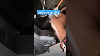 Leakage testing airconditioning cassette AC indoor [upl. by Scrope217]