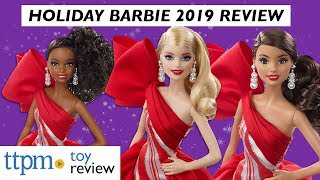 First Look at 2019 Holiday Barbie Dolls from Mattel [upl. by Eiramait]