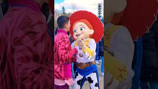 Disneyland Paris Jessie Woody Rapunzel Dream and Shine Brighter Shakira  Try Everything [upl. by Ellehcar]