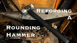 Reforging a Rounding Hammer [upl. by Anomis]