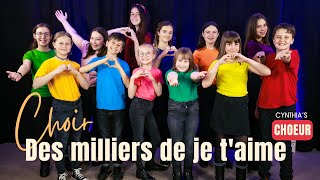 Des milliers de je taime Slimane Cover Chorale Clée Vocal Juniors [upl. by Ennairoc949]