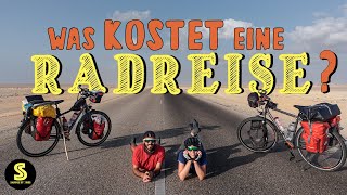 Fahrrad Weltreise – Was KOSTET das Genaue Zahlen Ausgaben und wie wir die Reise finanzieren [upl. by Ecila]