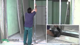 Thermal acoustic insulation TRYWALL dry plasterboard wall [upl. by Behlau405]