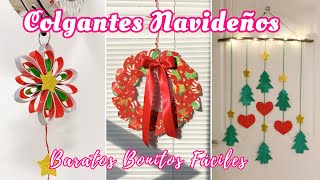 🎄Cómo hacer Adornos Navideños FÁCIL BONITO y Económico 💸🎅ornaments navidad adornos christmas [upl. by Ettelegna]