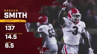 Redskins Mock Draft Madness LB Roquan Smith [upl. by Elehcim]