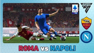 ROMA vs NAPOLI  Serie A 202324 [upl. by Enelrats]