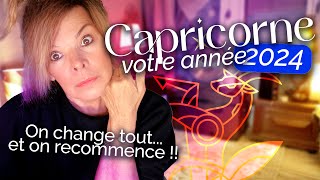 2024 Pour les Capricorne ♑️  On change toutet on recommence ✨🌬️💫 [upl. by Villada]