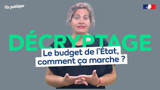 Le budget de l’État comment quotça marchequot [upl. by Dedrick269]