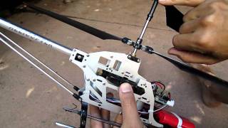 How to repair a Volitation 9053 9101 and other coaxial RC helicopters [upl. by Airamanna]