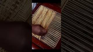 Repairing Vintage Cane Chairs Weaving a caned Chair Seat [upl. by Huber]