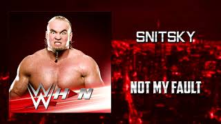 WWE Snitsky  Not My Fault Entrance Theme  AE Arena Effects [upl. by Ahsram]