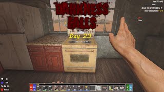 Moving Day  7Days to Die Darkness Falls Day 23 [upl. by Handy]