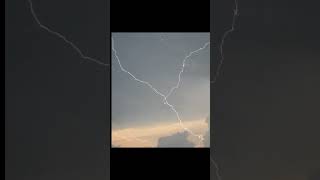 slow motion thunderstorm vedio thunderstorm shorts scary nature [upl. by Noach494]