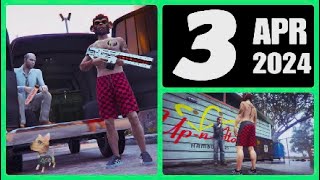 The Gun Van location amp Street Dealers today April 3 2024 in GTA 5 RAILGUN is back this week [upl. by Arias]