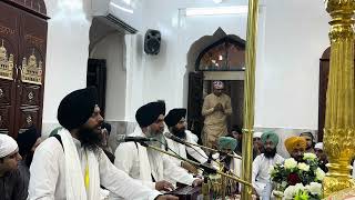 Kartarpur Sahib Pakistan Kirtan Hajri  Bhai Maninder Singh Ji Hajoori Ragi Sri Darbar Sahib [upl. by Adall]