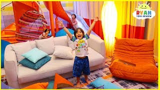 Worlds Largest Cruise Ship Room Tour Royal Caribbean Symphony of the Seas Ultimate Family Suite [upl. by Bellina]