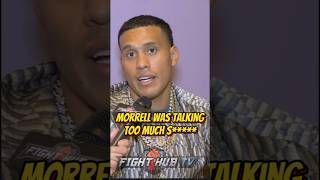 David Benavidez REVEALS why he WANTED to fight Morrell [upl. by Stilwell]