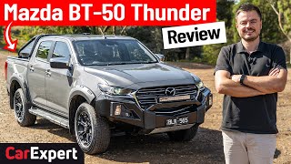 Mazda BT50 Thunder review 2021 Perfect for offroad driving [upl. by Elleirb500]