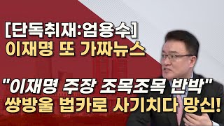 무죄호소인 이재명 쌍방울 법카로 소설쓰나 비서실장 8회 임원들 100여회 검찰조사 받았다 [upl. by Ettezzil]