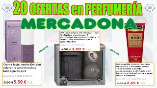 Nuevas OFERTAS 20 Cosméticos la PERFUMERÍA MERCADONA  Bajada de precios perfumería MERCADONA 2024 [upl. by Sidonnie]