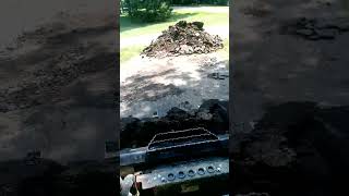 Motocross track in front yarddirtbikes motocross motorcycle excavators viralvideosportsfunny [upl. by Goff723]