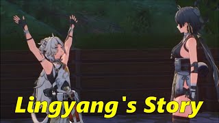 Lingyangs SOOO COOL  Lingyang Character Story REACTION  Wuthering Waves [upl. by Neeruan]