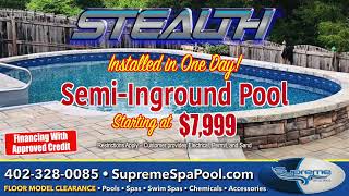 Supreme Spa amp Pools Floor Model Clearance 152 2024 [upl. by Ailahs]