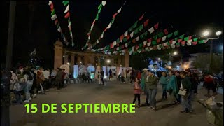 15 de SEPTIEMBRE en OJOCALIENTEZACATECAS  coique vlogs [upl. by Mcadams]