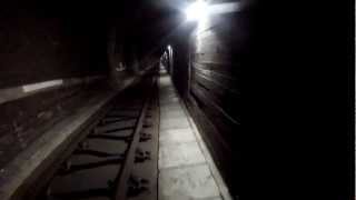 Urban Exploration  Exploring a 5kmlong Active Railroad Tunnel Part 2 [upl. by Aenert823]