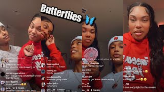 Part 1 Lyndeja on live ft Ray 🥵🧡 raysowavyy iglive lyndeja [upl. by Acinaj]